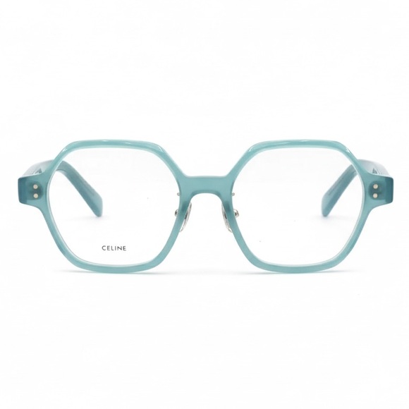 New! Celine Aqua Blue Eyeglasses CL50142F 093, Authentic - Picture 3 of 8